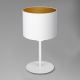 Table lamp ARDEN 1xE27/60W/230V d. 18 cm white/gold