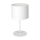 Table lamp ARDEN 1xE27/60W/230V d. 18 cm white