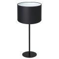 Table lamp ARDEN 1xE27/60W/230V d. 25 cm black/white