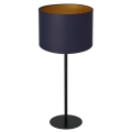 Table lamp ARDEN 1xE27/60W/230V d. 25 cm purple/gold