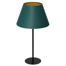 Table lamp ARDEN 1xE27/60W/230V d. 30 cm green/gold