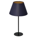 Table lamp ARDEN 1xE27/60W/230V d. 30 cm purple/gold