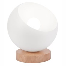 Table lamp AVA BALL 1xE27/60W/230V white