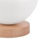 Table lamp AVA BALL 1xE27/60W/230V white