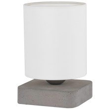 Table lamp GENTLE 1xE27/25W/230V concrete - FSC certified