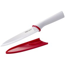 Tefal - Ceramic knife chef INGENIO 16 cm white/red