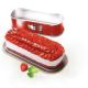 Tefal - Collapsible oval baking form DELIBAKE 30x11 cm red