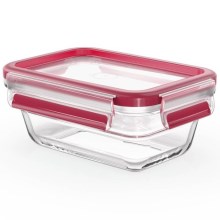 Tefal - Food container 0,45 l MSEAL GLASS red/glass