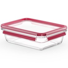 Tefal - Food container 1,1 l MSEAL GLASS red/glass
