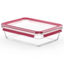 Tefal - Food container 2 l MSEAL GLASS red/glass