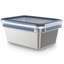 Tefal - Food container 2 l MSEAL STEEL blue/stainless steel