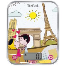Tefal - Kitchen scale OPTISS PARIS 2xAAA