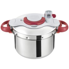 Tefal - Pressure cooker 6 l CLIPSO MINUT PERFECT stainless steel