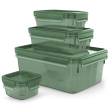 Tefal - Set of food containers 4 pcs MASTER SEAL ECO green