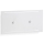 Telefunken 307806TF - LED Outdoor wall light 2xLED/3,5W/230V IP44 white