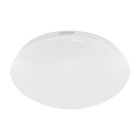Telefunken 601206TF - LED Bathroom ceiling light with sensor LED/15W/230V IP44 d. 28 cm