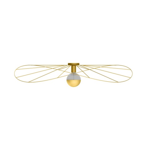 Thoro TH.013 - Attached chandelier ESKOLA 1xE27/60W/230V golden