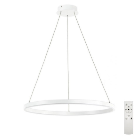 Top Light - LED Dimmable chandelier on a string SATURN LED/30W/230V 3000-6500K white + remote control