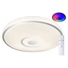 Top Light - LED RGB Dimmable ceiling light RAINBOW LED/24W/230V round + remote control