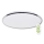 Top Light Silver KXL RC - LED Dimmable ceiling light SILVER LED/51W/230V + remote control