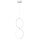 Trio - LED Dimmable chandelier on a string RONDO 2xLED/11W/230V