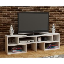 TV table CARE 40x136,8 cm white