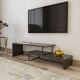 TV table OVIT 45x120 cm anthracite/black