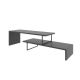 TV table OVIT 45x120 cm anthracite/black