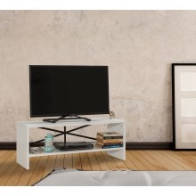 TV table ROZI 35x90 cm white