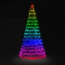Twinkly - LED RGB Outdoor Christmas tree LIGHT TREE 750xLED 4m IP44 Wi-Fi