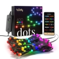 Twinkly - LED RGB Outdoor dimmable strip DOTS 400xLED 23,5m IP44 WiFi