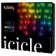 Twinkly - LED RGB Dimmable outdoor Christmas curtain ICICLE 190xLED 11,5m IP44 Wi-Fi