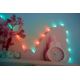 Twinkly - LED RGB Dimmable Christmas chain CANDIES 200xLED 14 m USB Wi-Fi