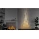 Twinkly - LED RGBW Dimmable outdoor Christmas tree LIGHT TREE 70xLED IP44 Wi-Fi
