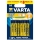 Varta 4106 - 6 pcs Alkaline batteries LONGLIFE EXTRA AA 1,5V
