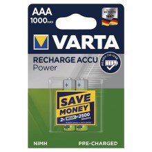Varta 5703301402 - 2 pcs Alkaline battery RECHARGE  AAA  1.2V