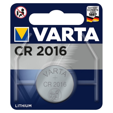 Varta 6016 - 1 pc Lithium battery CR2016 3V