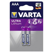 Varta 6103301402 - 2 pcs Lithium battery ULTRA AAA 1,5V