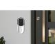 Video doorbell with motion sensor Full HD 1080p IP65 Wi-Fi white + speaker
