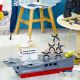 Vilac - Wooden aircraft carrier with accessories