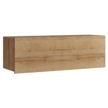 Wall cabinet PAVO 35x105 cm gold oak