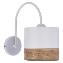 Wall lamp BIANCO 1xE27/40W/230V white/brown