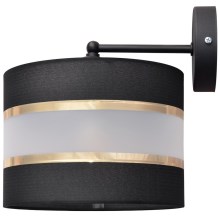 Wall lamp HELEN 1xE27/60W/230V black/gold