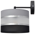Wall lamp HELEN 1xE27/60W/230V black/grey/silver