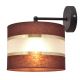 Wall lamp HELEN 1xE27/60W/230V brown/black/golden