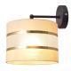 Wall lamp HELEN 1xE27/60W/230V cream/black/golden