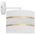 Wall lamp HELEN 1xE27/60W/230V white/gold