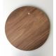 Wall mirror AYNA d. 60 cm brown