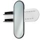 Wall mirror RANI 125x120 cm white/black