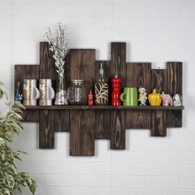 Wall shelf 60x87 cm spruce